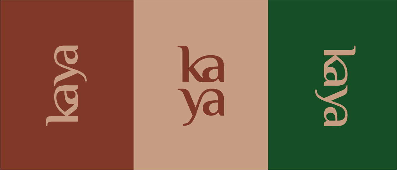 Kaya — identidade visual e aplicações