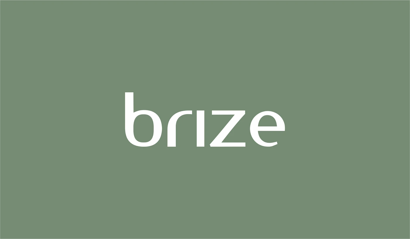 Brize — identidade visual e aplicações