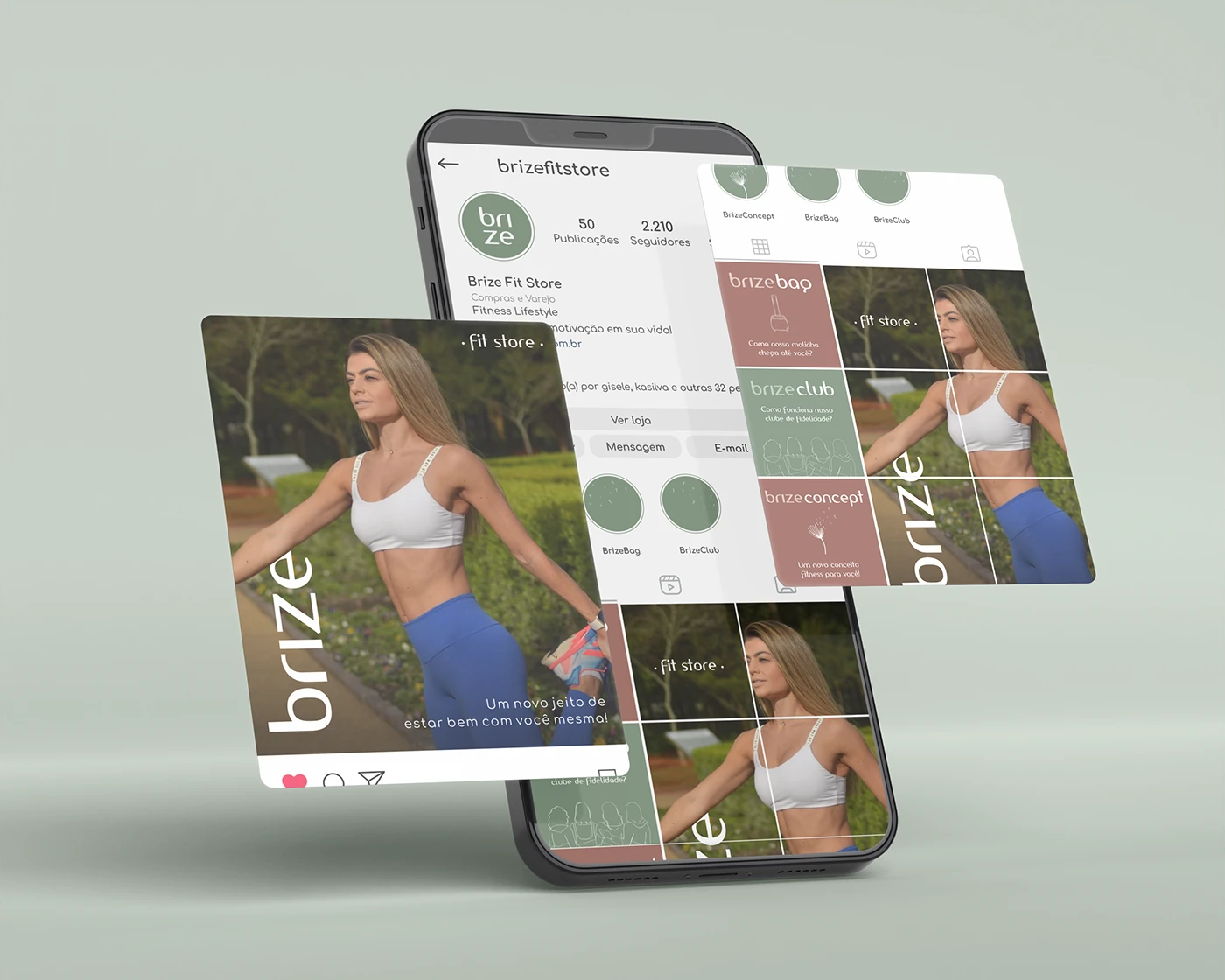 Brize — identidade visual e aplicações