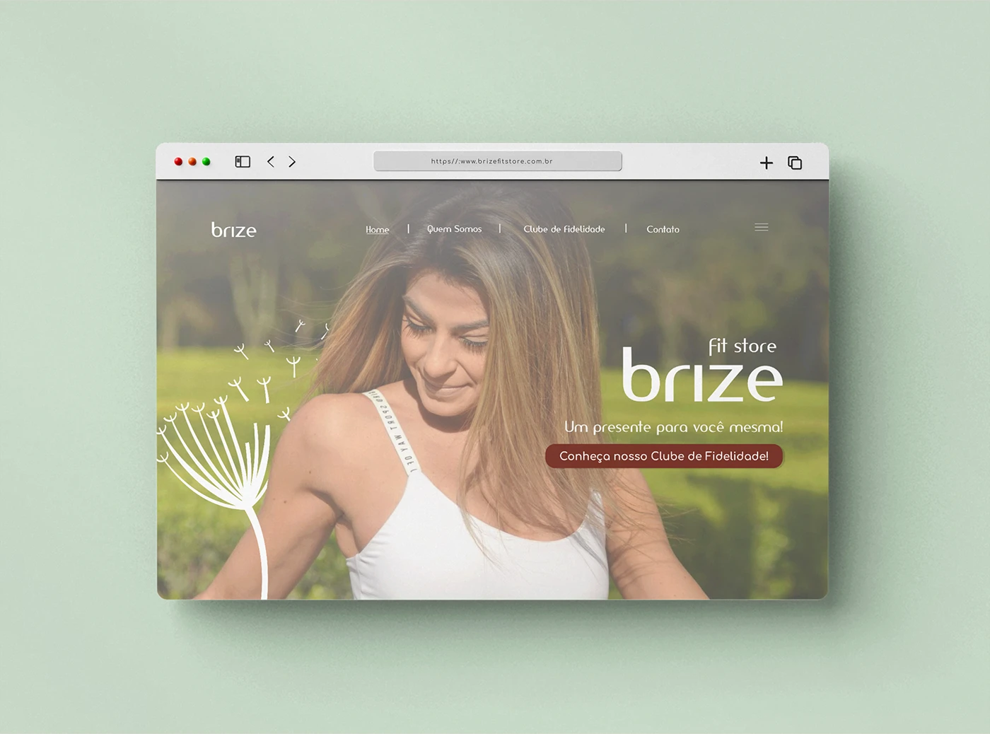 Brize — identidade visual e aplicações