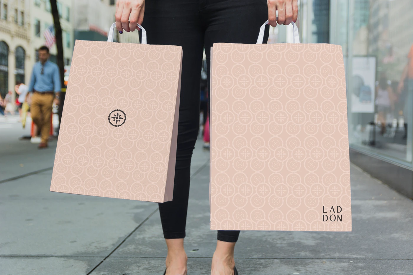Laddon — identidade visual e aplicações