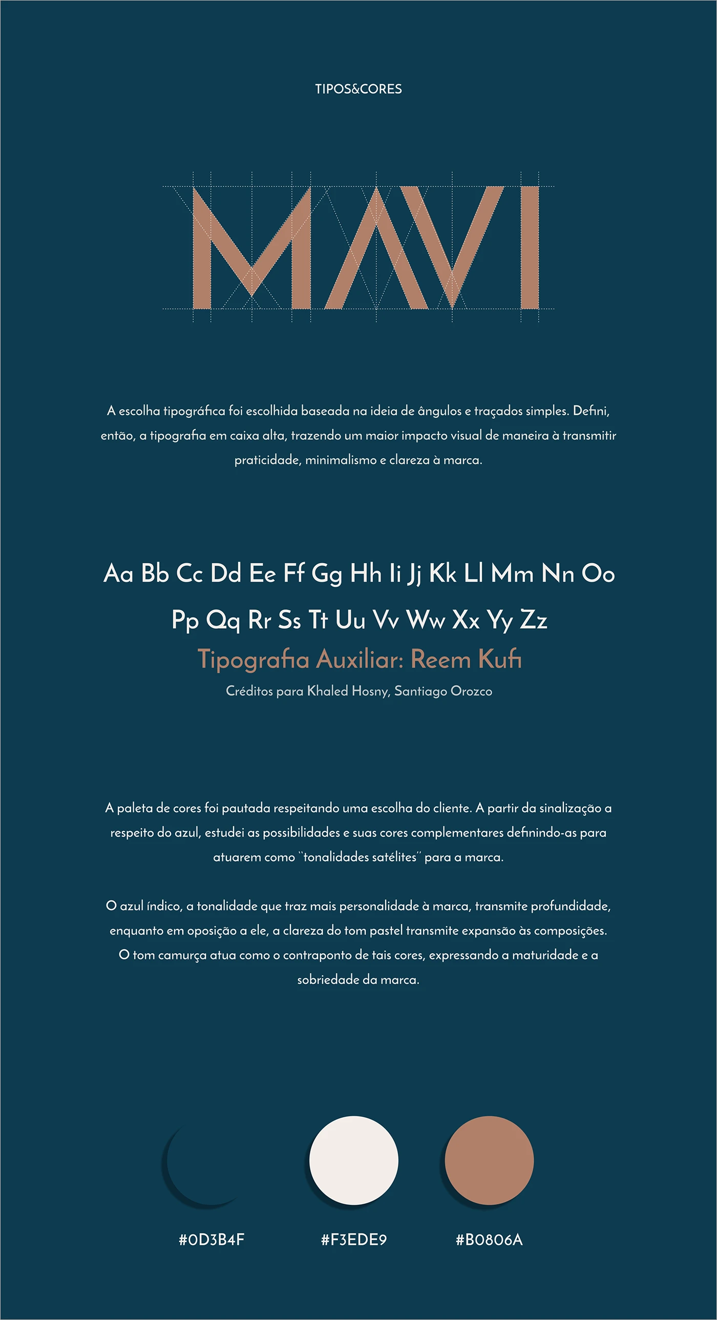 MAVI — identidade visual e aplicações