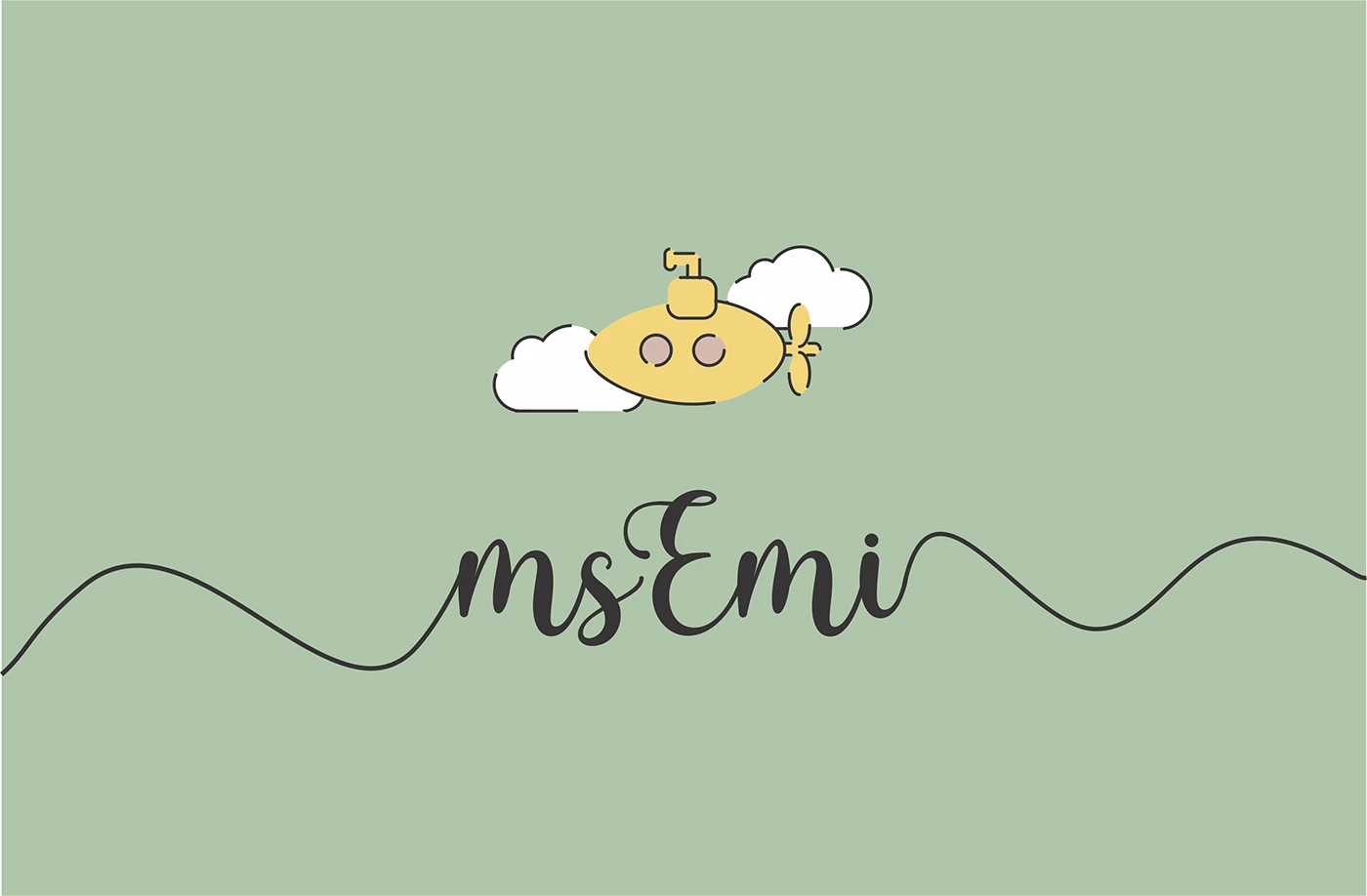 Ms Emi — identidade visual e aplicações