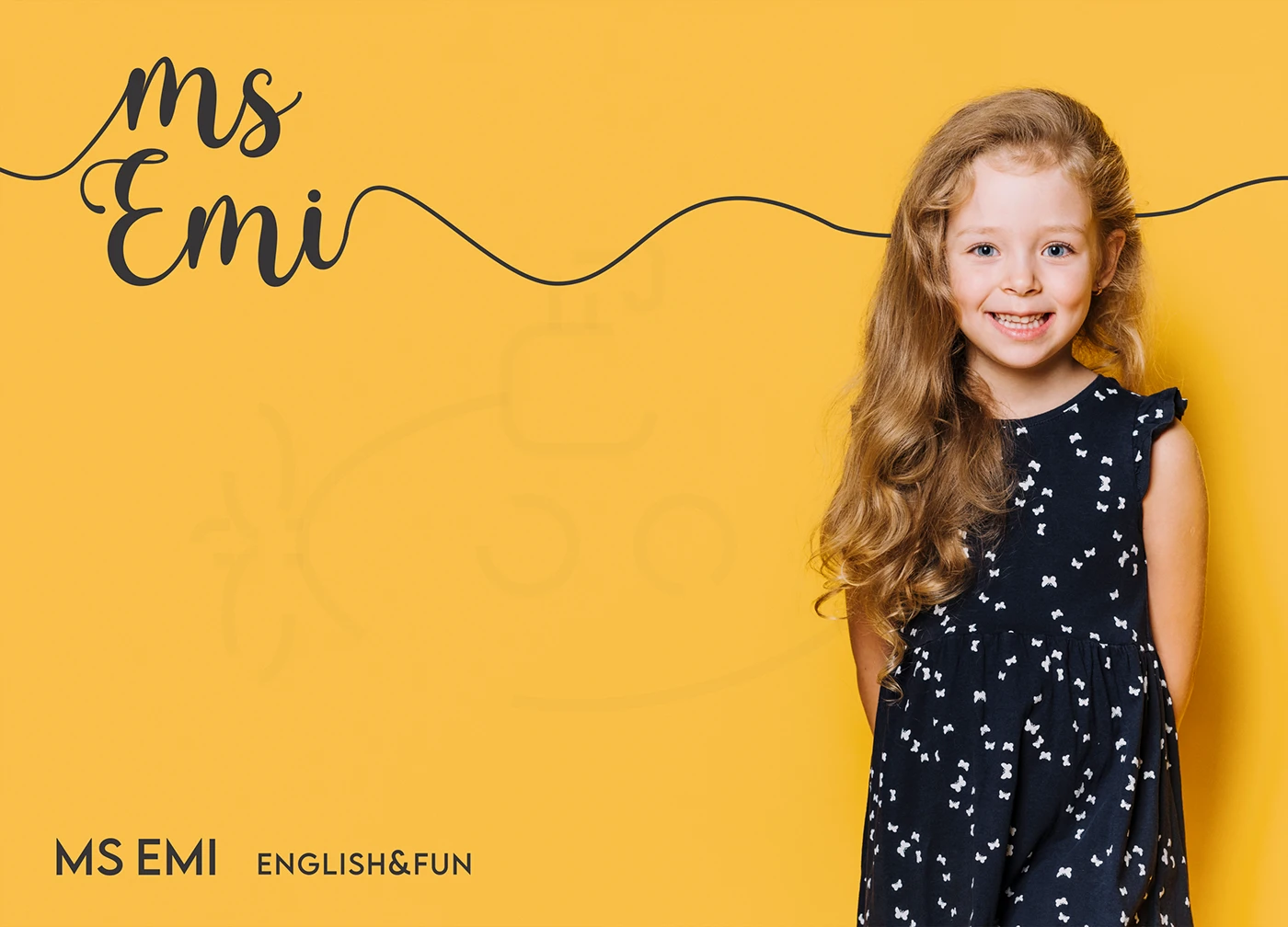Ms Emi — identidade visual e aplicações