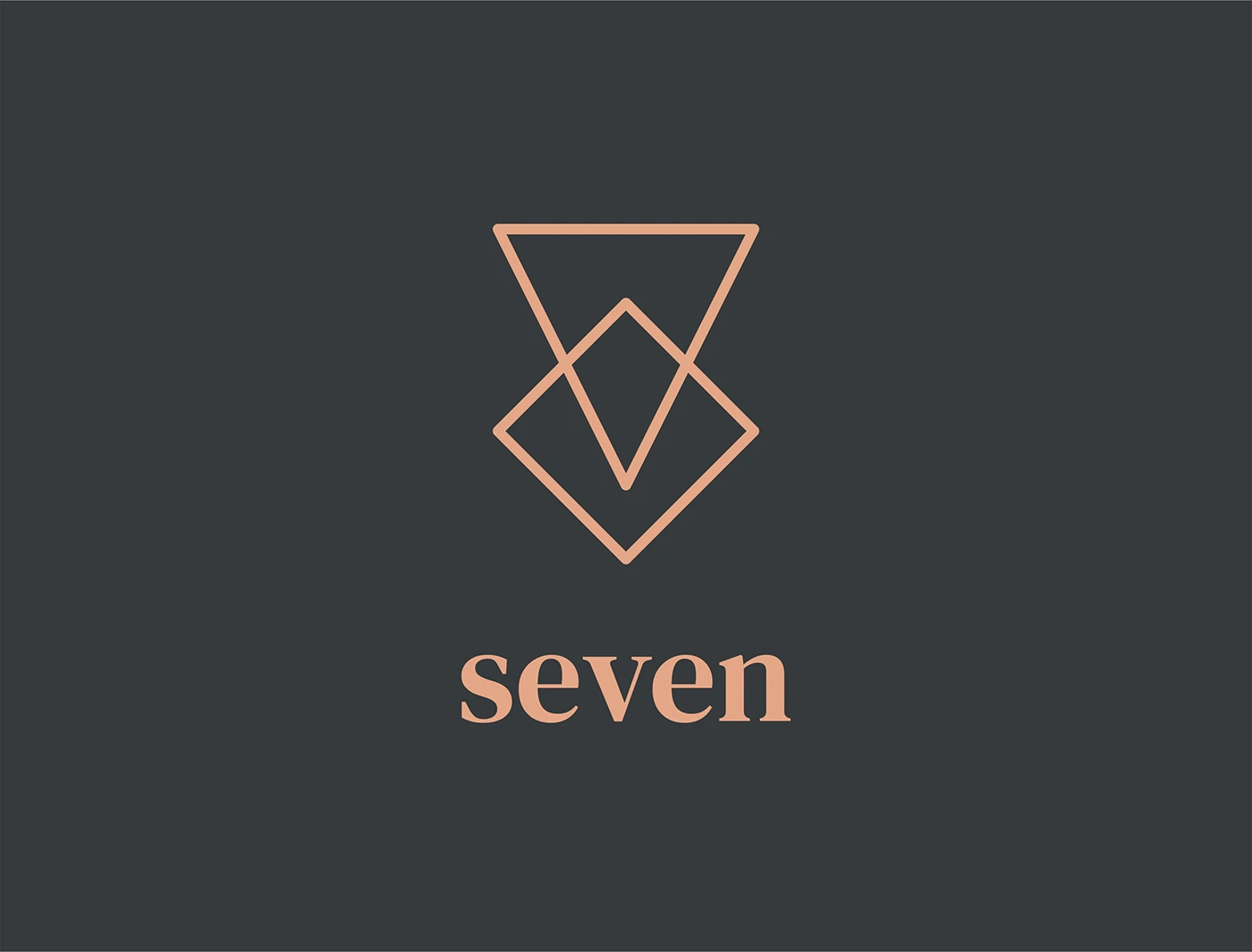 Seven — identidade visual e aplicações