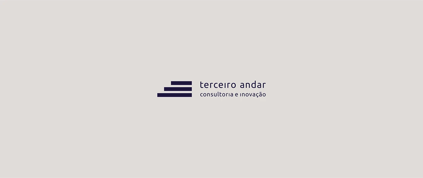 Terceiro Andar — identidade visual e aplicações