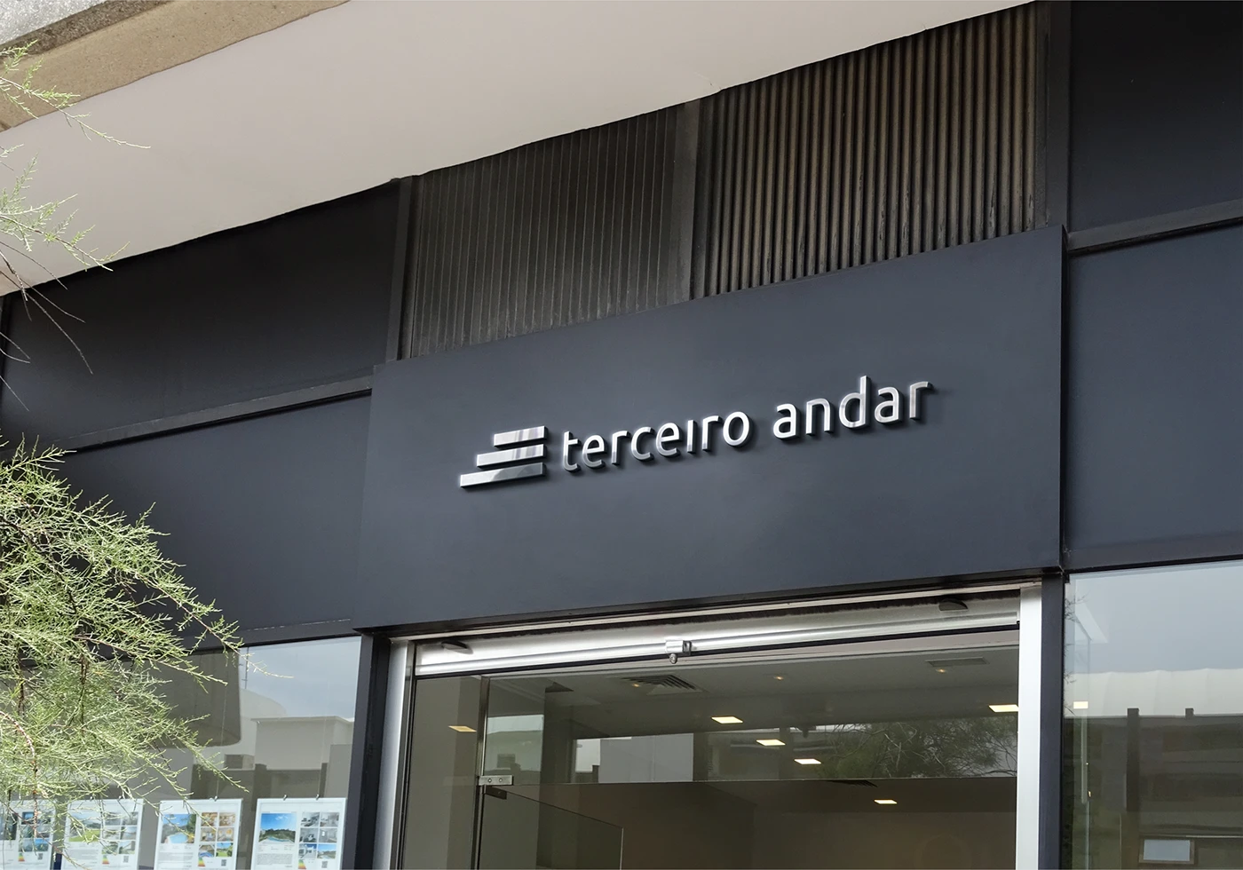 Terceiro Andar — identidade visual e aplicações