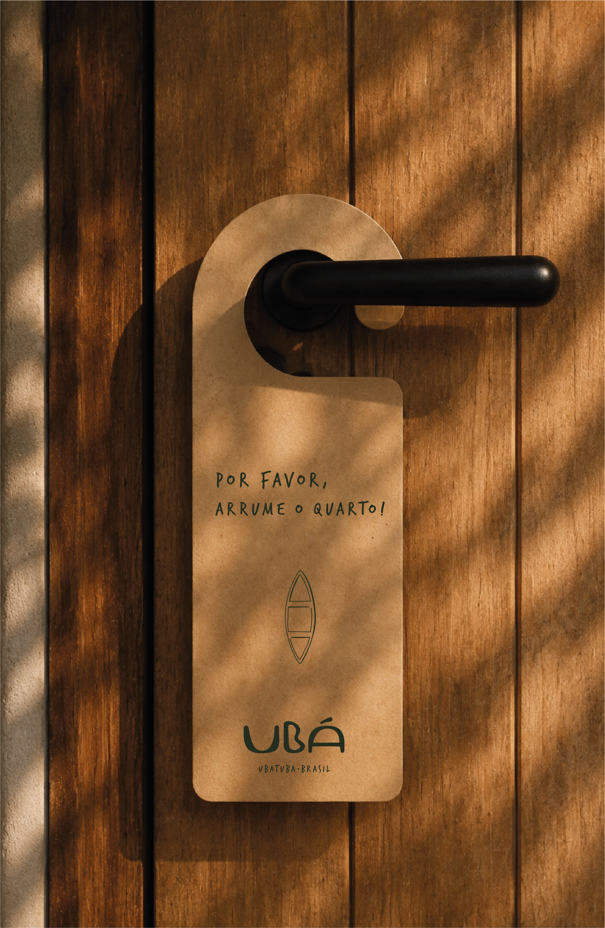 Ubá Hospedagem Autoral — identidade visual